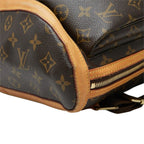 Louis Vuitton Monogram Sac a Dos Bosphore Backpack Brown Leather — view 4