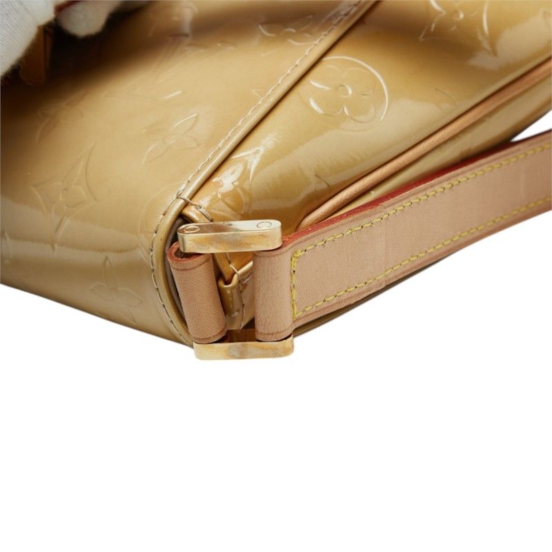 Louis Vuitton Monogram Vernis Thompson Street Shoulder Bag Beige Patent Leather — view 6