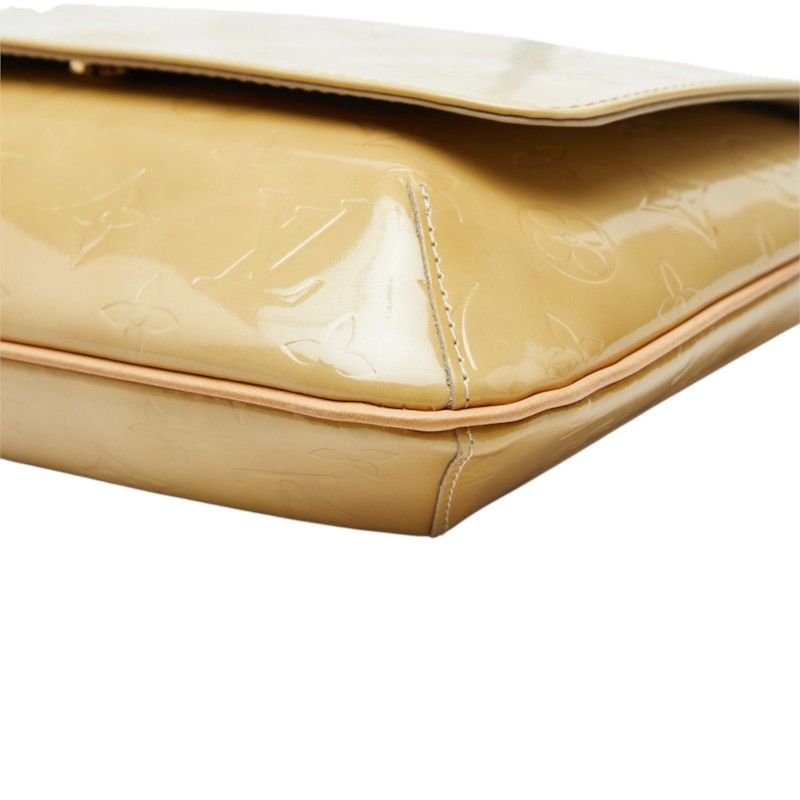Louis Vuitton Monogram Vernis Thompson Street Shoulder Bag Beige Patent Leather — view 4