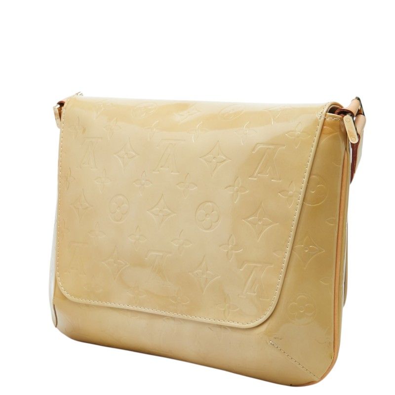 Louis Vuitton Monogram Vernis Thompson Street Shoulder Bag Beige Patent Leather — view 2