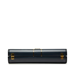 Gucci Interlocking G Crossbody Shoulder Bag Navy Plastic Leather — view 3
