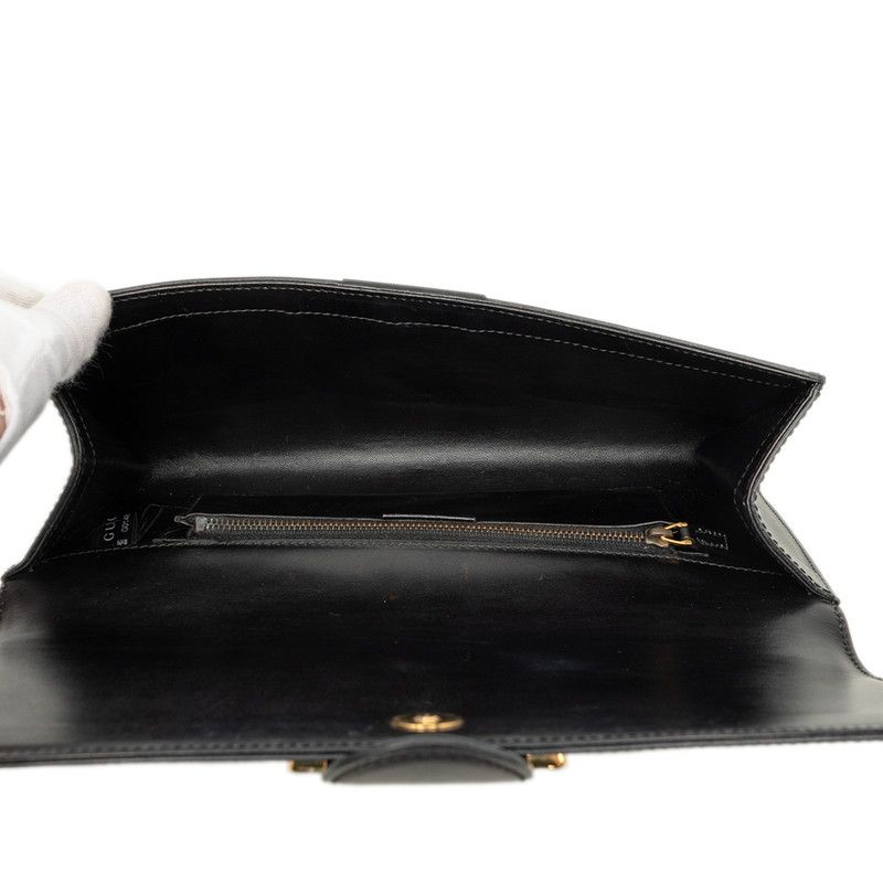 Gucci Clutch Black Leather — view 4