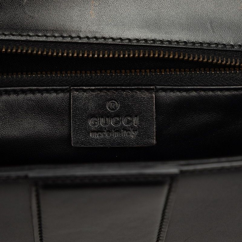 Gucci Clutch Black Leather — view 6