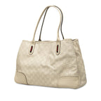 Gucci Guccissima Tote Shoulder Bag White Leather — view 2