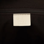 Gucci Guccissima Tote Shoulder Bag White Leather — view 5