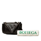 Bottega Veneta Beak Crossbody Shoulder Bag Brown Leather — view 6