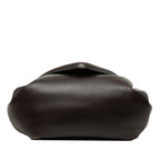 Bottega Veneta Beak Crossbody Shoulder Bag Brown Leather — view 3