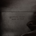 Bottega Veneta Beak Crossbody Shoulder Bag Brown Leather — view 5