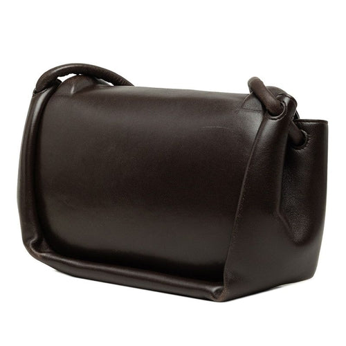 Bottega Veneta Beak Crossbody Shoulder Bag Brown Leather — view 2