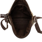 Gucci GG Canvas Crossbody Shoulder Bag Beige White — view 5