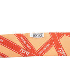 Hermes Twilly Bolduc Ribbon Scarf Orange Silk — view 5