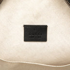 Gucci Round Backpack Black Yellow Leather — view 5