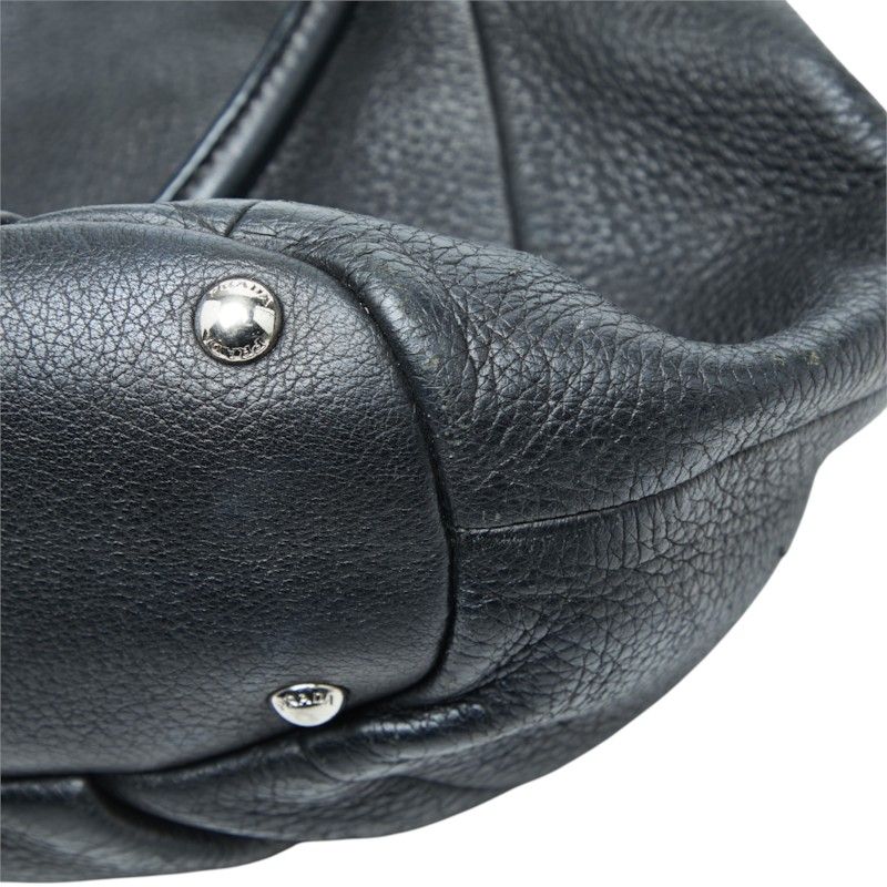 Prada Handbag Black Leather — view 4