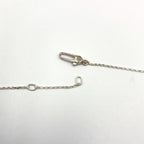 Gucci Butterfly Heart Motif Silver Necklace — view 6