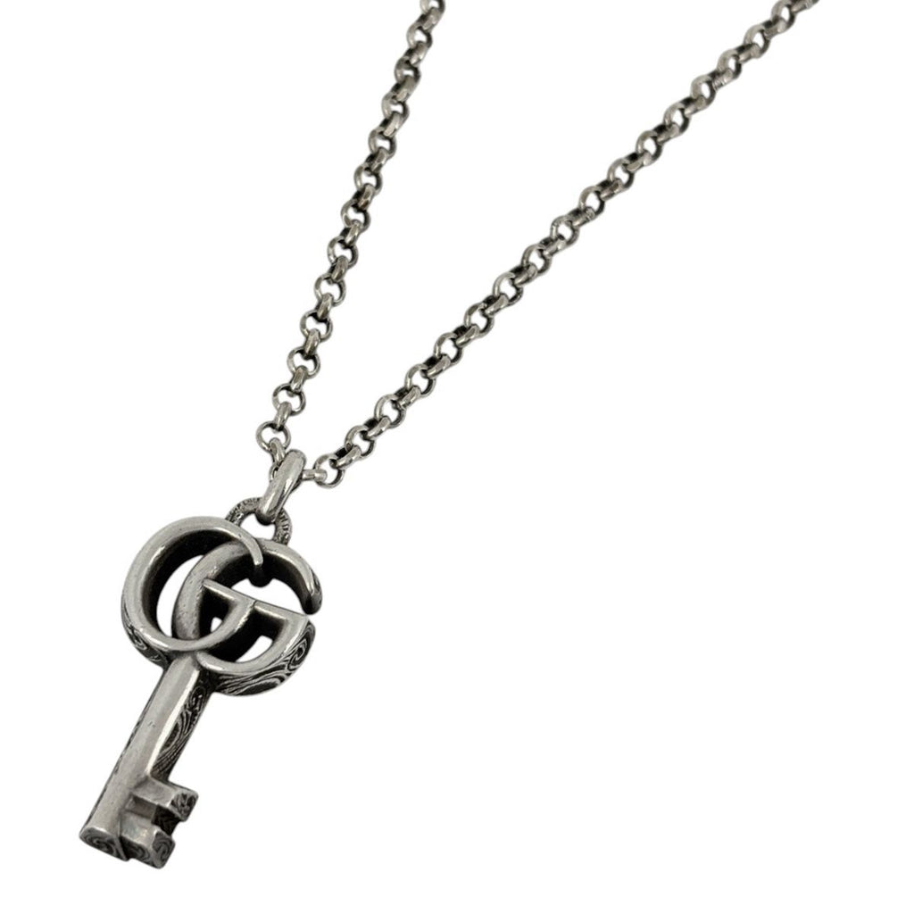 Gucci Necklace Double G Key 925 Sterling Silver