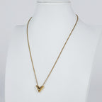 Louis Vuitton Essential V Necklace Gold Plated — view 4