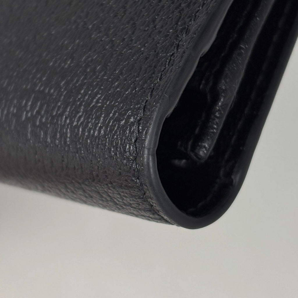Gucci Wallet Double G Bifold Leather Black — view 3