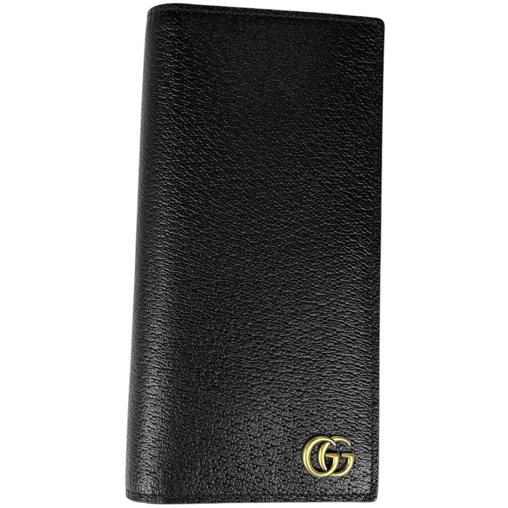 Gucci Wallet Double G Bifold Leather Black