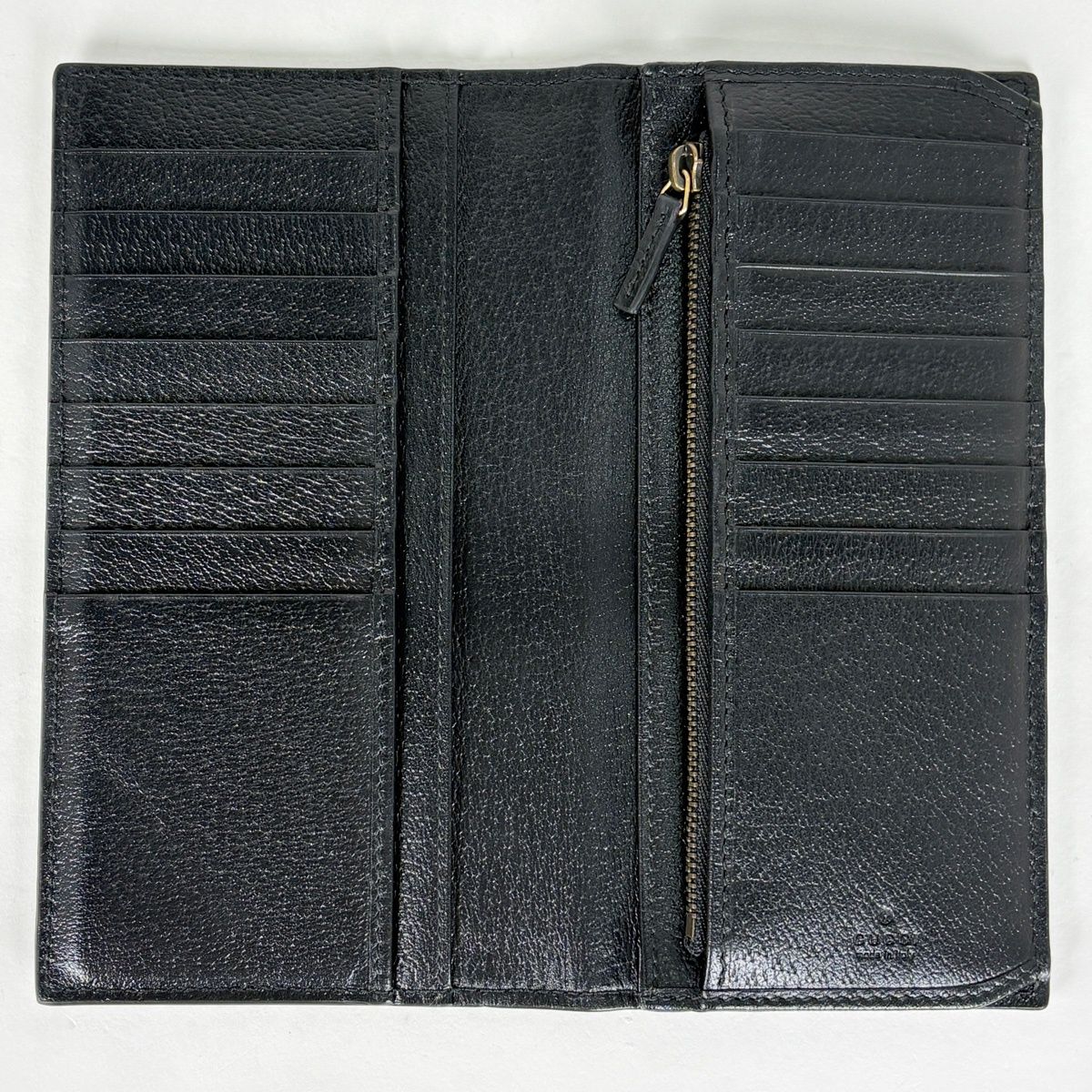 Gucci Wallet Double G Bifold Leather Black — view 6