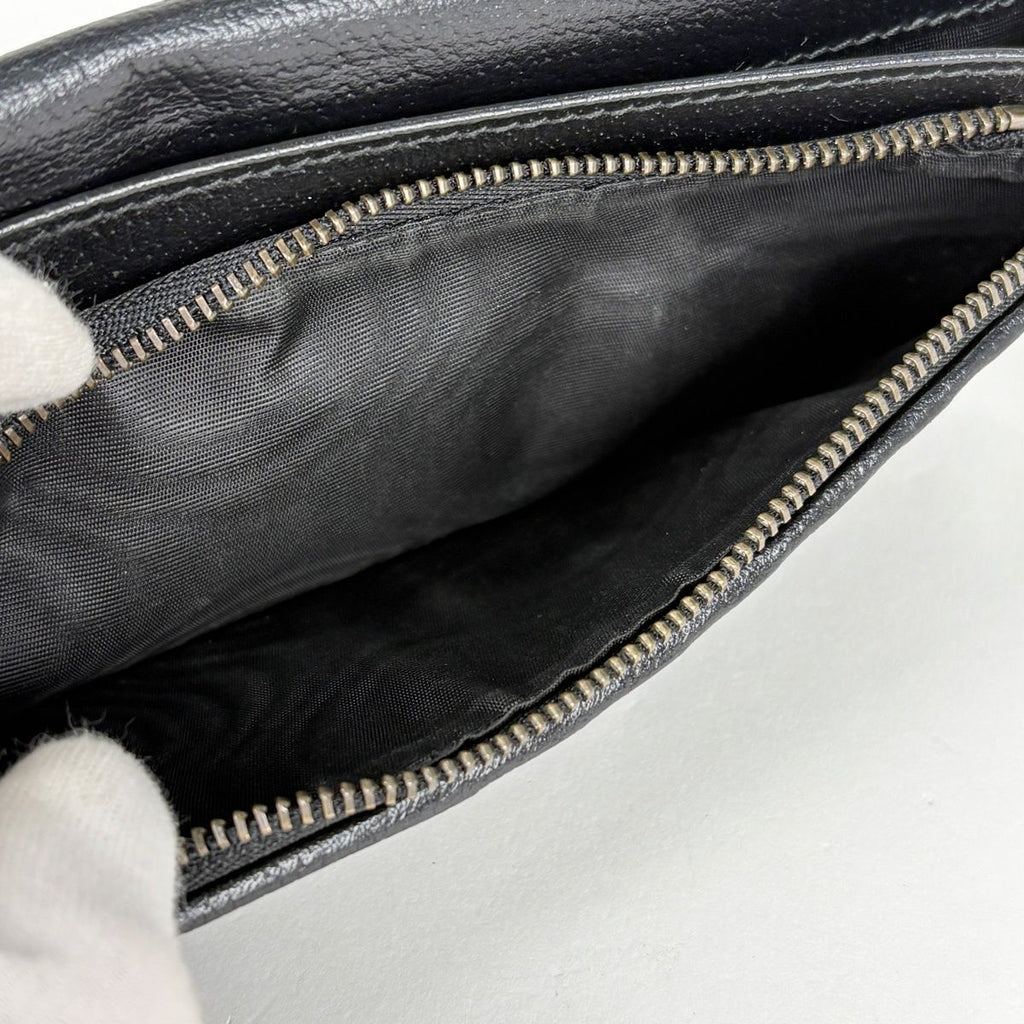 Gucci Wallet Double G Bifold Leather Black — view 5