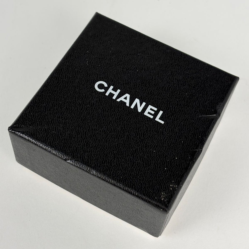 Chanel Earrings CC Logo Turnlock Gold Plated — view 5