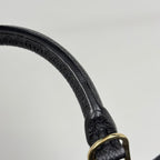 Louis Vuitton Petite Sac Plat Handbag 2-Way Pochette Monogram Empreinte Noir — view 5