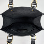 Louis Vuitton Petite Sac Plat Handbag 2-Way Pochette Monogram Empreinte Noir — view 7