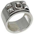Hermes Ring Collied Cyan GM 925 Sterling Silver
