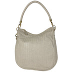 Dior Shoulder Bag Braided Leather Greige