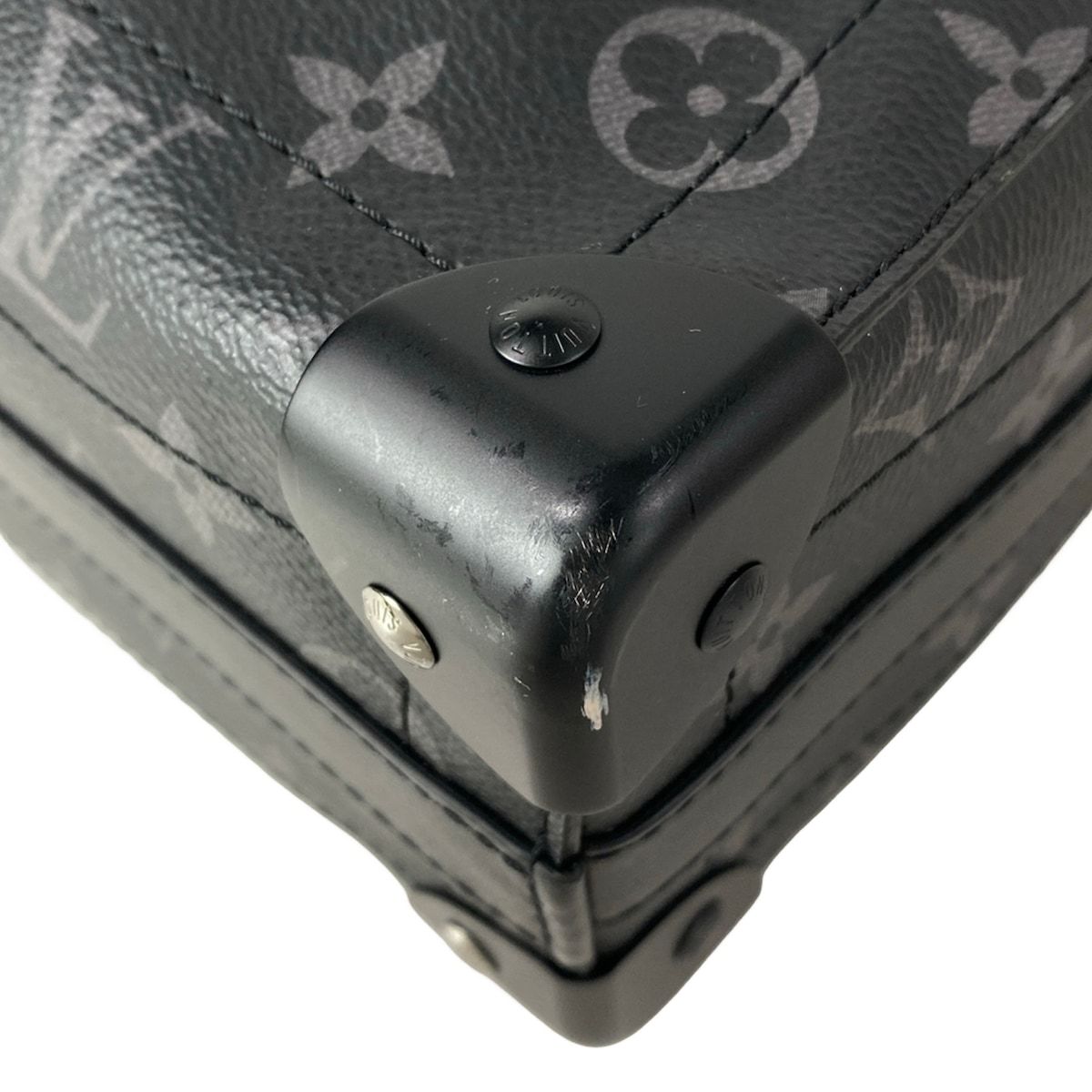 Louis Vuitton Handbag Monogram Eclipse Soul Trunk East West — view 6
