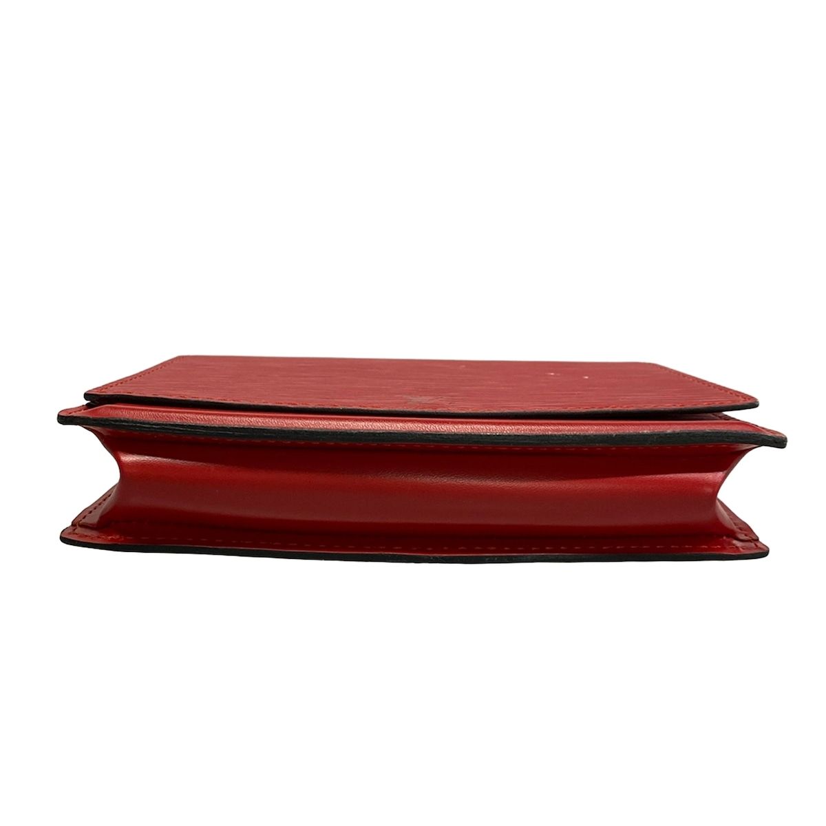 Louis Vuitton Waist Pouch Epi Bag Tilsit Castilian Red Leather — view 5