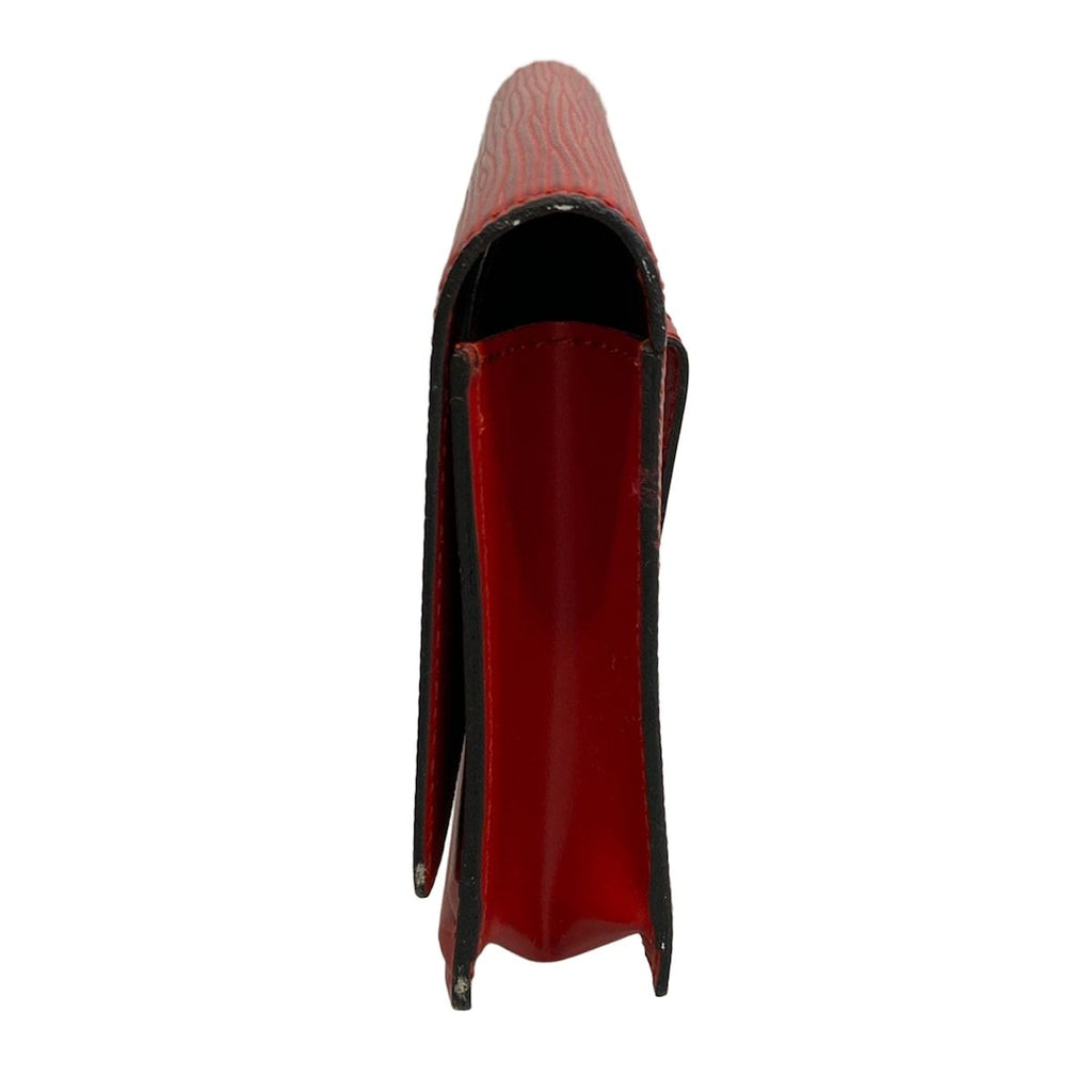Louis Vuitton Waist Pouch Epi Bag Tilsit Castilian Red Leather — view 4