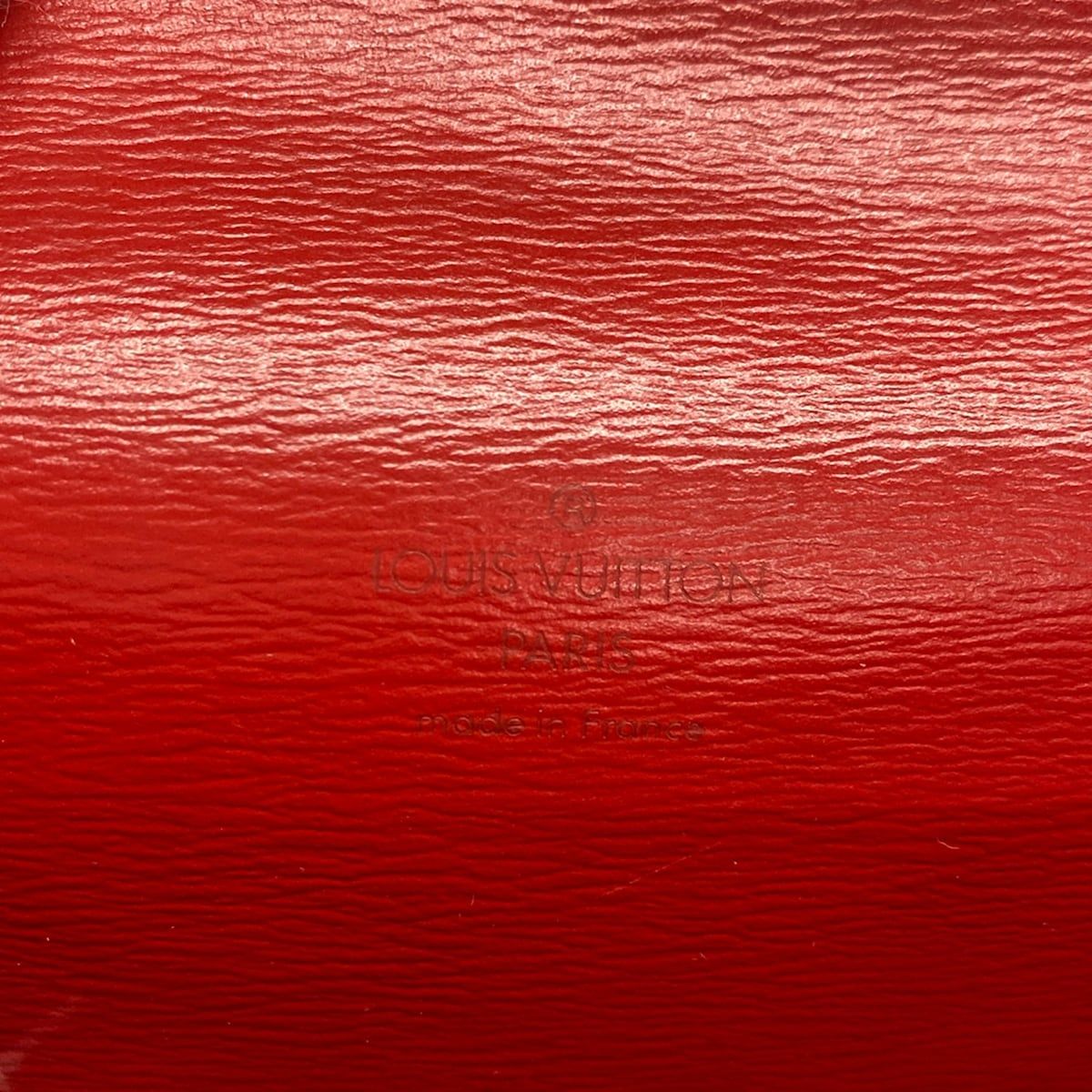 Louis Vuitton Waist Pouch Epi Bag Tilsit Castilian Red Leather — view 8