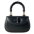 Gucci Handbag Bamboo Small Black Leather