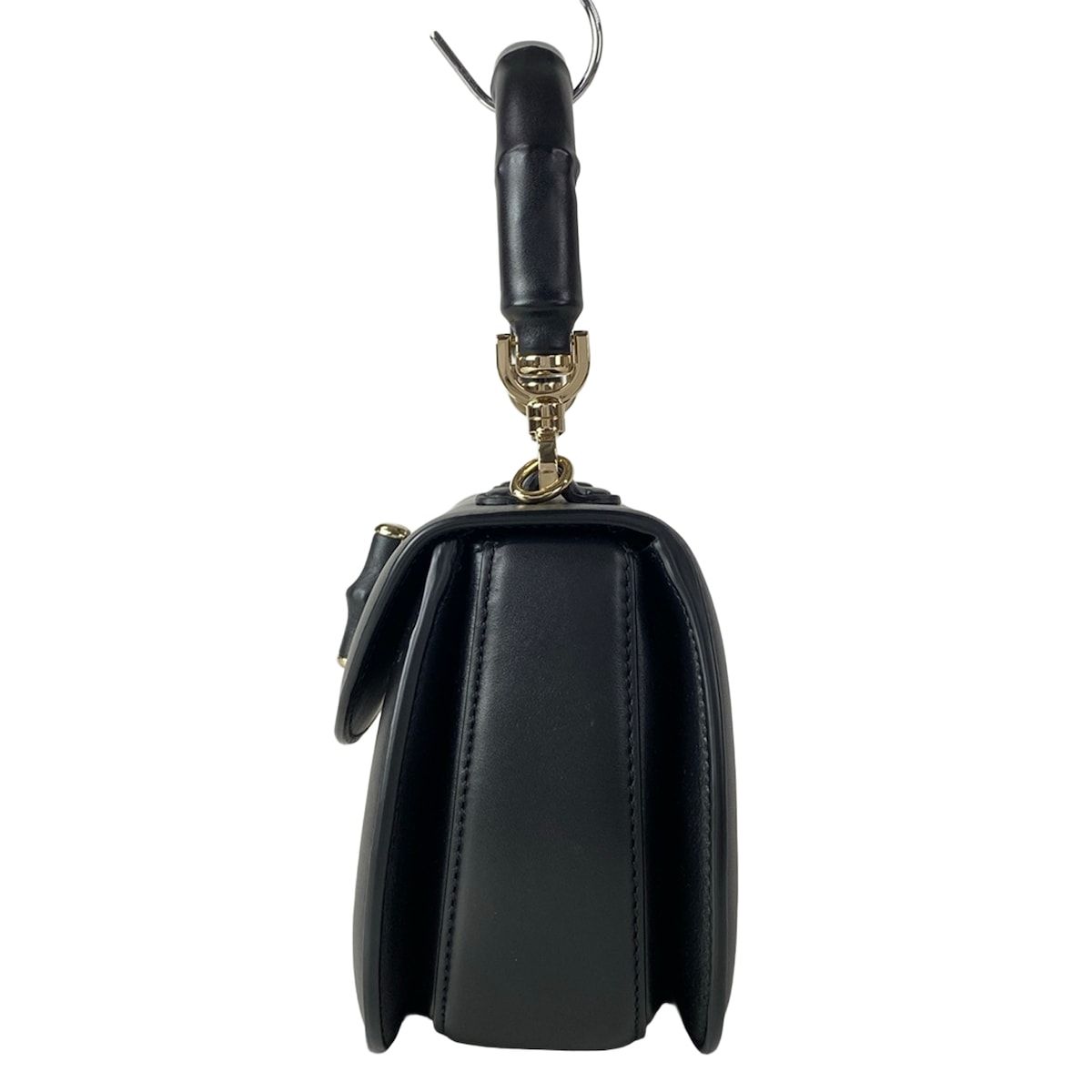 Gucci Handbag Bamboo Small Black Leather — view 4