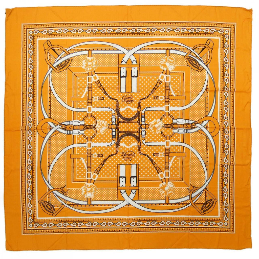 Hermes Grand Manege Bandana Carre Geant 140 Shawl Scarf