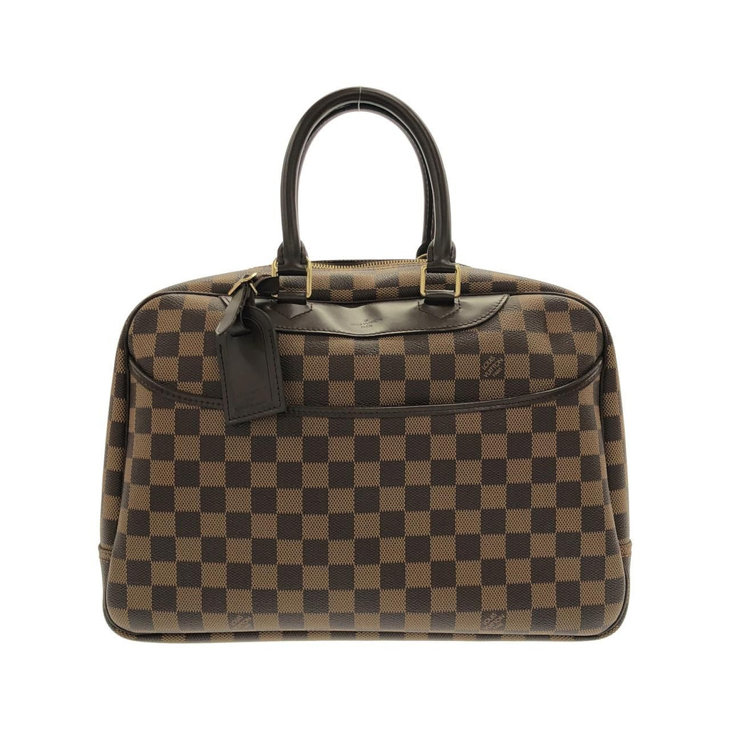 Louis Vuitton Damier Bowling Vanity Bag