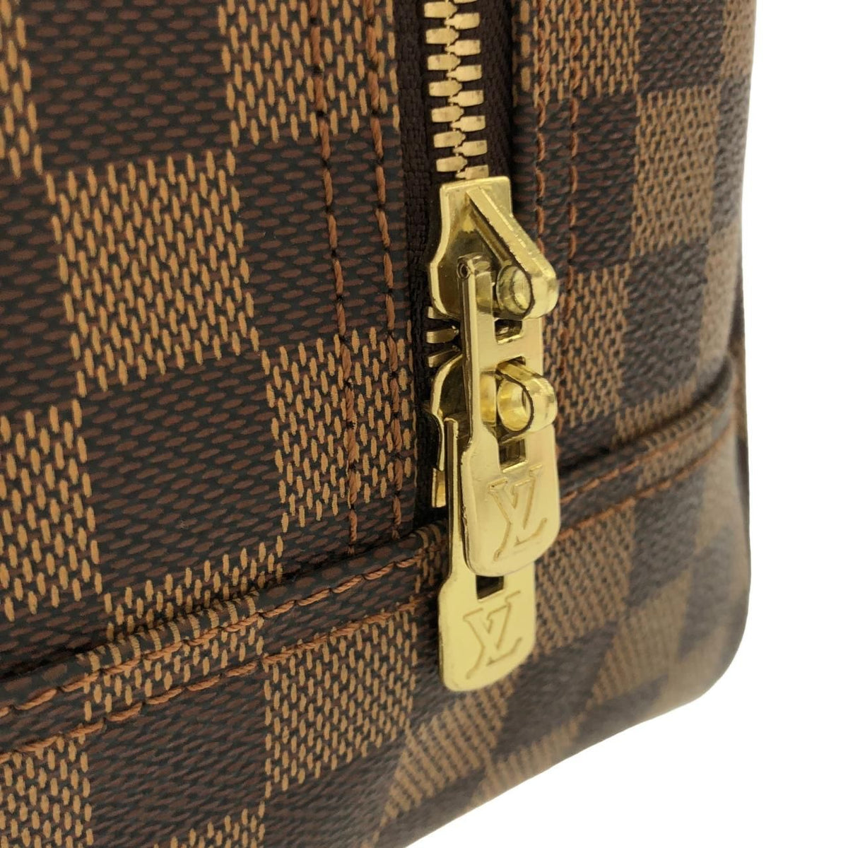 Louis Vuitton Damier Bowling Vanity Bag — view 5