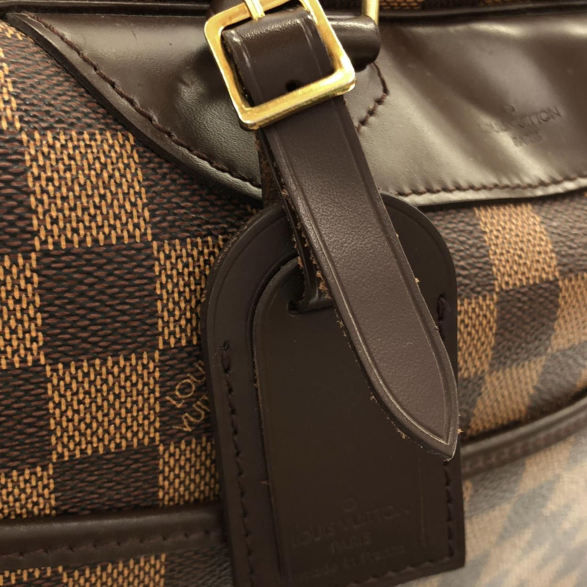 Louis Vuitton Damier Bowling Vanity Bag — view 7