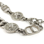 Dior Etoile CD Logo Motif Chain Bracelet Silver — view 5