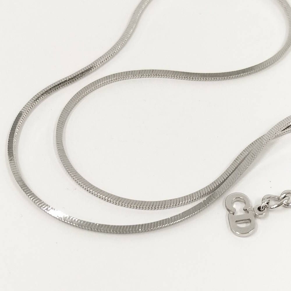 Dior Necklace Trotter Silver Plated — view 6