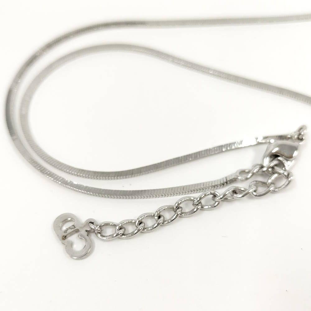 Dior Necklace Trotter Silver Plated — view 7