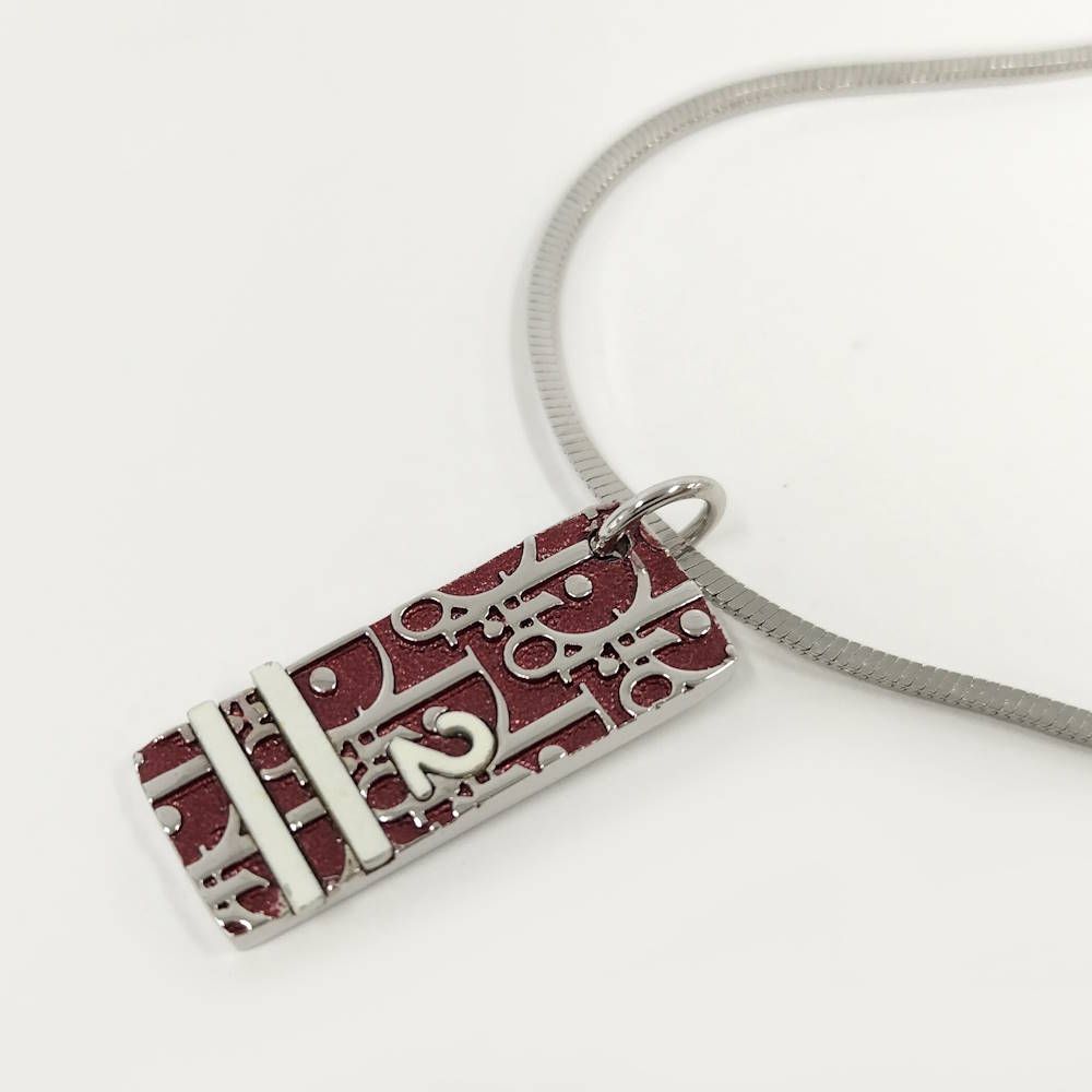 Dior Necklace Trotter Silver Plated — view 3