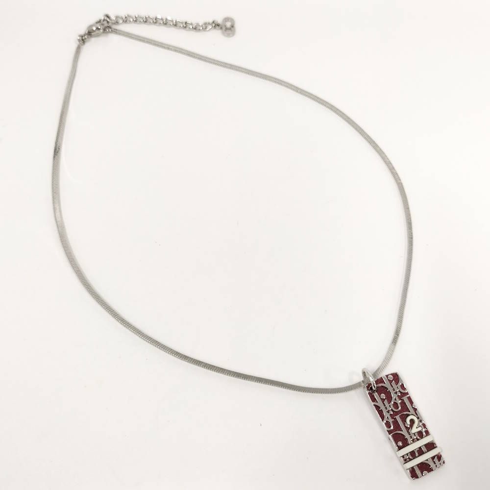 Dior Necklace Trotter Silver Plated — view 5