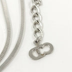 Dior Necklace Trotter Silver Plated — view 8