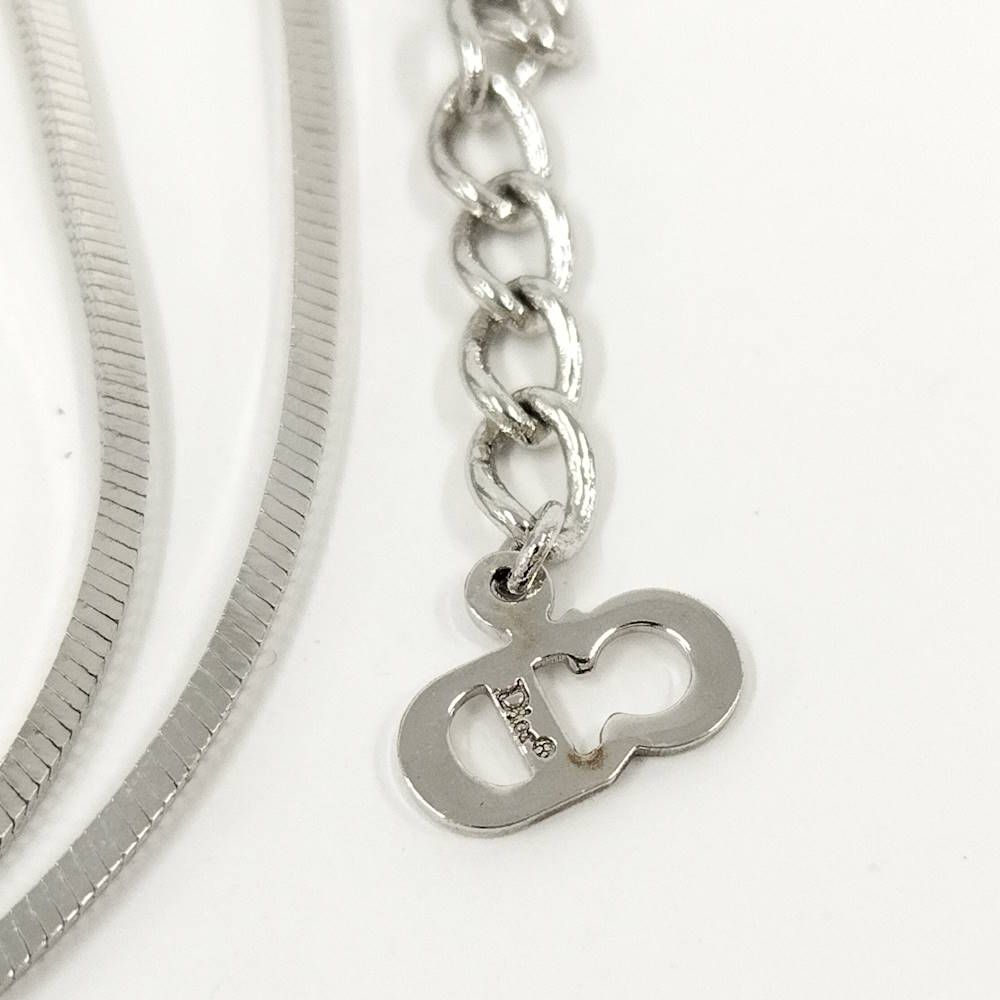 Dior Necklace Trotter Silver Plated — view 8
