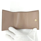 Prada Trifold Wallet Saffiano Pink Beige — view 2