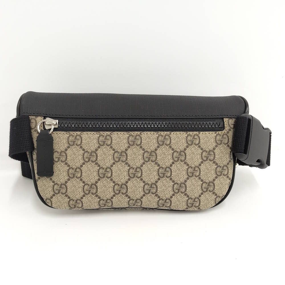 Gucci Belt Bag GG Supreme Black Brown — view 2