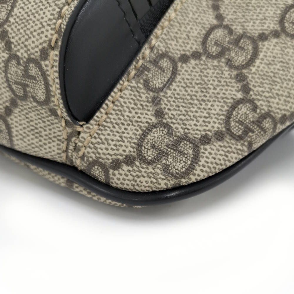 Gucci Belt Bag GG Supreme Black Brown — view 3
