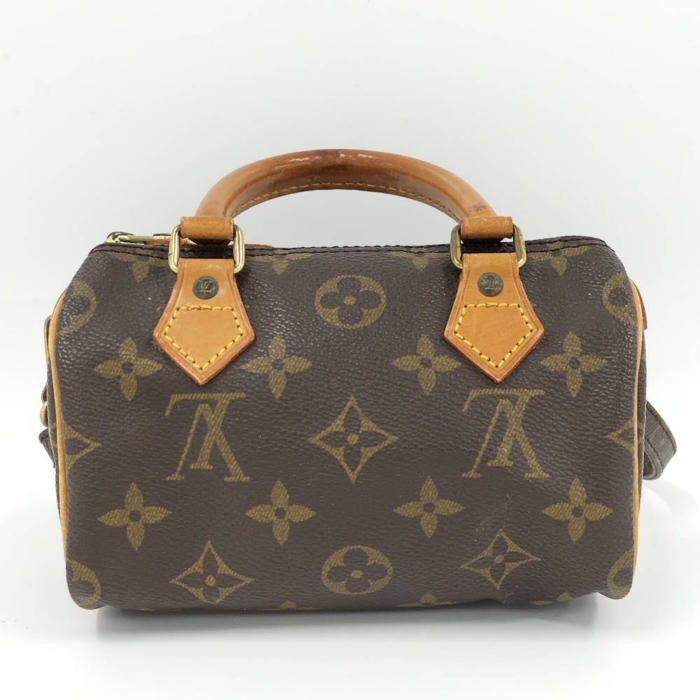 Louis Vuitton Mini Speedy 2-Way Shoulder Bag Monogram — view 2